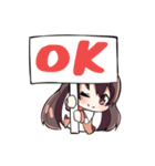 ハイテンションガール！！（個別スタンプ：5）