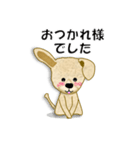 トイプードル ラウちゃんの可愛いスタンプ（個別スタンプ：5）
