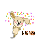 トイプードル ラウちゃんの可愛いスタンプ（個別スタンプ：10）