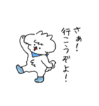 まっしろわんこのモップくん（個別スタンプ：8）