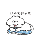 まっしろわんこのモップくん（個別スタンプ：17）