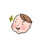 ほっぺた赤ちゃん（個別スタンプ：10）