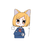 けもみみちゃん（個別スタンプ：9）