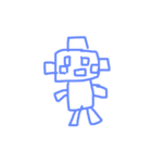 星とはーととロボットと（個別スタンプ：5）