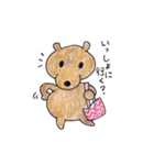 わくわくくまさん（個別スタンプ：3）