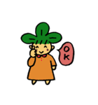 しろつるちゃん（個別スタンプ：16）