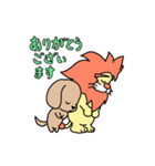 イヌしし模様2（個別スタンプ：24）