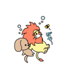 イヌしし模様2（個別スタンプ：34）