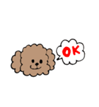 手書きトイプースタンプ（個別スタンプ：37）