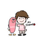 クチビルくん（個別スタンプ：8）
