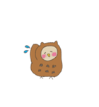 みみずくふくろう（個別スタンプ：16）