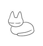 率直な猫、コニャン（個別スタンプ：3）