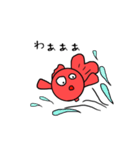 気まぐれ金魚25%（個別スタンプ：36）