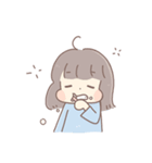 女の子の日常 - T.K.A（個別スタンプ：1）