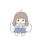 女の子の日常 - T.K.A（個別スタンプ：7）