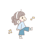 女の子の日常 - T.K.A（個別スタンプ：33）