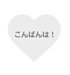 モノトーンお仕事スタンプ♥︎（個別スタンプ：4）