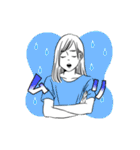 夏ちゃんの日常すたんぷ（個別スタンプ：7）