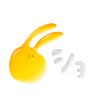 ぷるっと原石うさぎ jungle編（個別スタンプ：15）