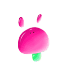 ぷるっと原石うさぎ jungle編（個別スタンプ：16）