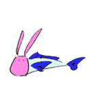 原石うさぎ（個別スタンプ：26）