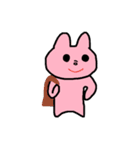 ウサギさんとその家族（個別スタンプ：6）