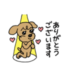 トイプー「マル」基本セット（個別スタンプ：9）