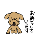 トイプー「マル」基本セット（個別スタンプ：16）
