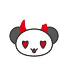 あくまパンダ（個別スタンプ：34）
