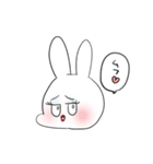 へんなうさぎ。（個別スタンプ：6）