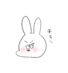へんなうさぎ。（個別スタンプ：10）