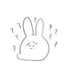 へんなうさぎ。（個別スタンプ：12）