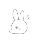へんなうさぎ。（個別スタンプ：13）
