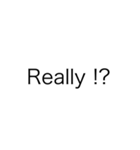 英語:]（個別スタンプ：11）