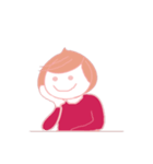 ほおづえさん（個別スタンプ：2）