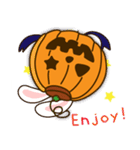 ハッピーハロウィン (うさぎ)（個別スタンプ：15）