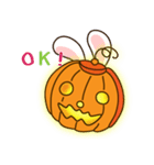 ハッピーハロウィン (うさぎ)（個別スタンプ：22）