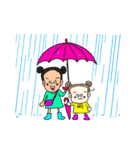 けるさんちの姉妹（個別スタンプ：10）