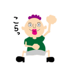 穏やかでない若者達（個別スタンプ：3）