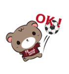 ワセユナくま（個別スタンプ：6）