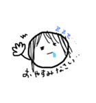 落書きニコちゃん日常会話2（個別スタンプ：8）