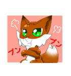 三色きつね（個別スタンプ：31）
