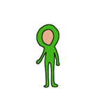 緑男達（個別スタンプ：7）