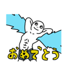 腋汗だだもれマン スタンプ（個別スタンプ：4）