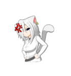 猫娘ビアンコさんのルーティンワーク2（個別スタンプ：3）