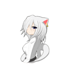 猫娘ビアンコさんのルーティンワーク2（個別スタンプ：7）