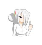 猫娘ビアンコさんのルーティンワーク2（個別スタンプ：12）