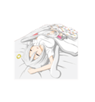 猫娘ビアンコさんのルーティンワーク2（個別スタンプ：21）