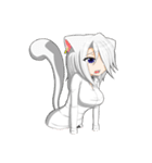 猫娘ビアンコさんのルーティンワーク2（個別スタンプ：25）