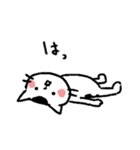 くろぶちネコら（個別スタンプ：32）